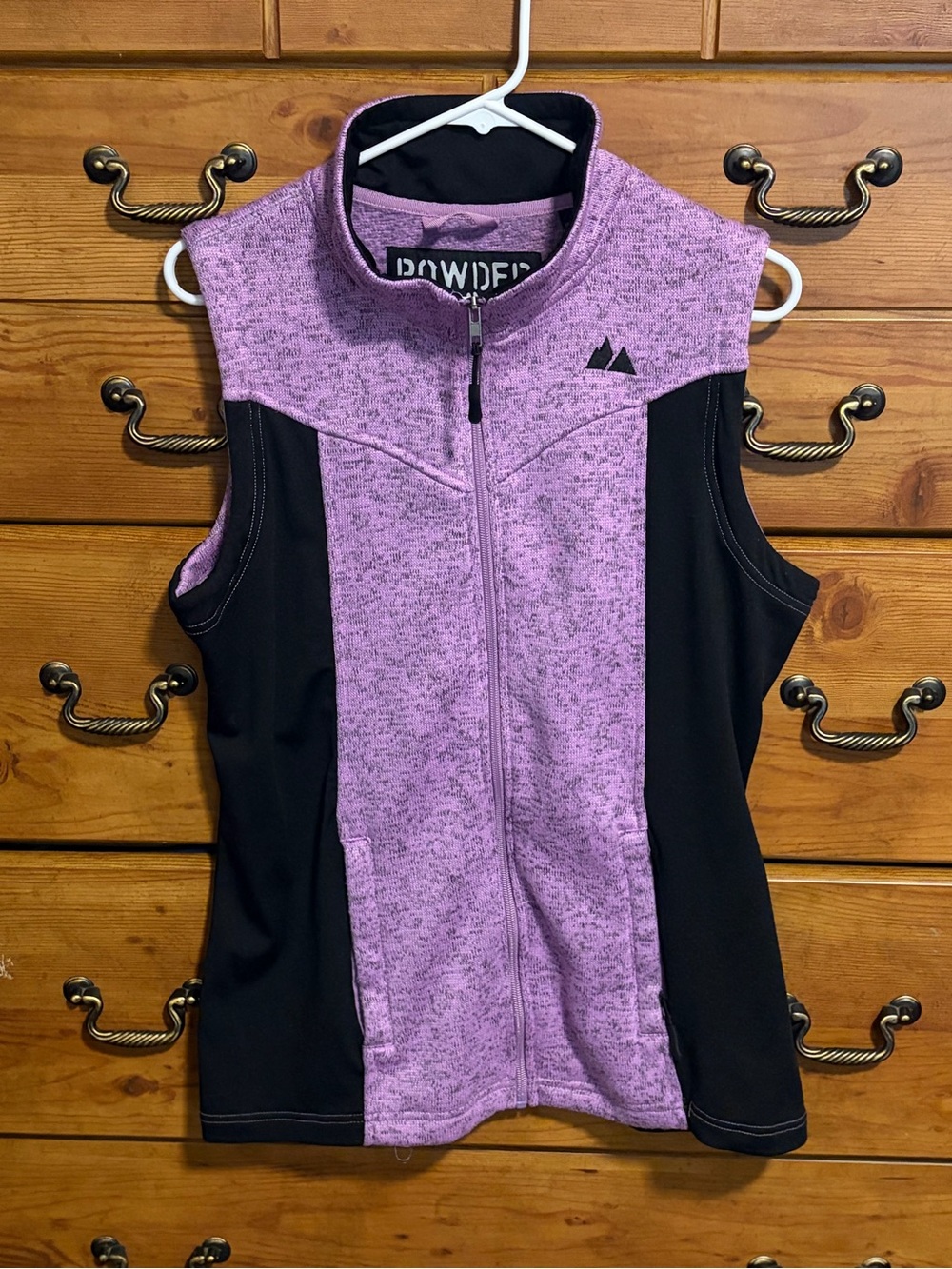 Powder River Women's Purple Heather Zip-Front Active Vest